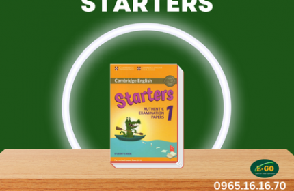 STARTERS – AUTHENTIC EXAMINATION PAPERS 1 – TEST 1,2,3