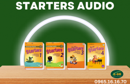 [AUDIO] CAMBRIDGE STARTERS AUTHENTIC EXAMINATION PAPERS 1, 2, 3, 4